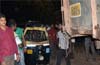 Rickshaw dashes into parked MCC truck